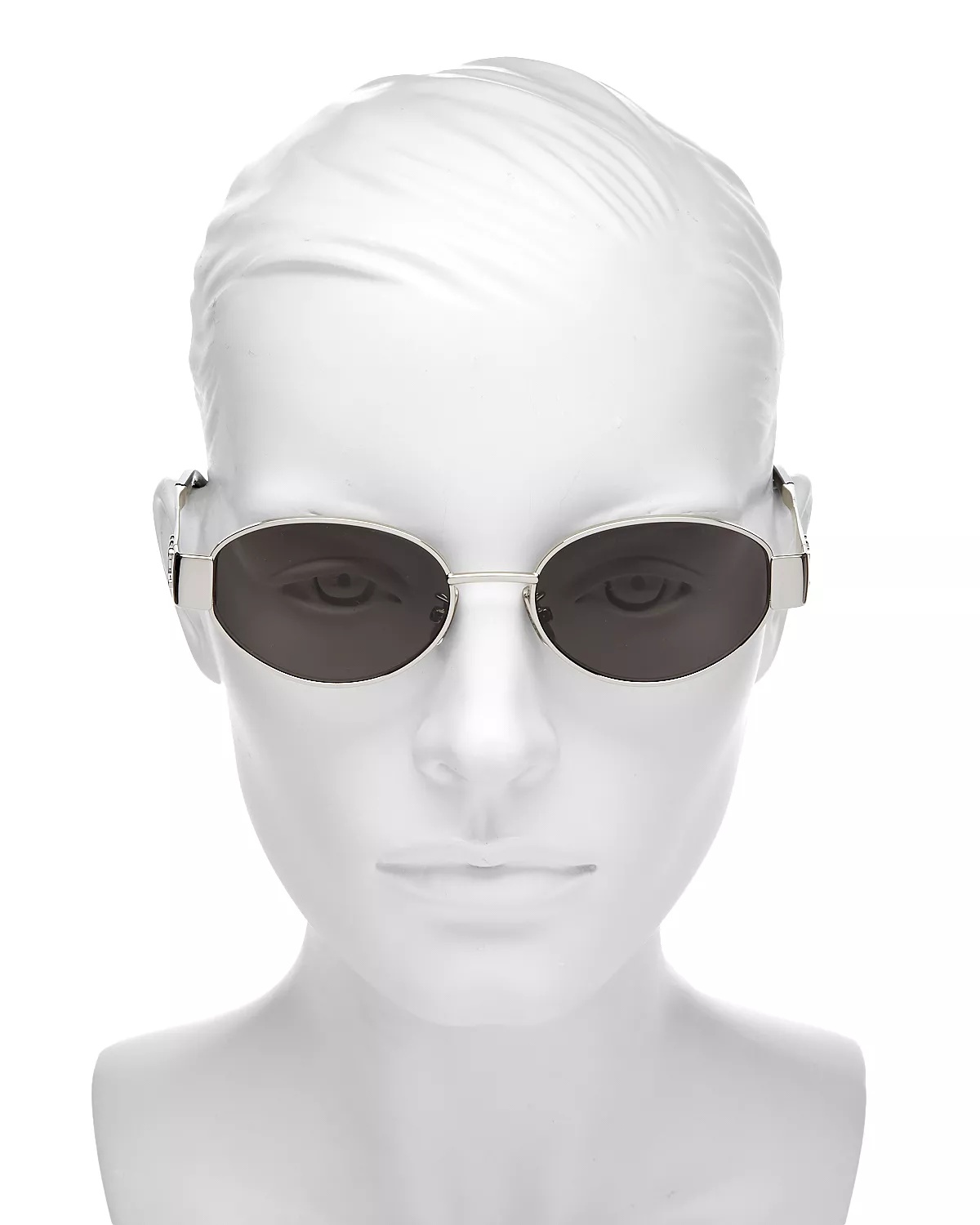 Triomphe Metal Round Sunglasses, 54mm - 3