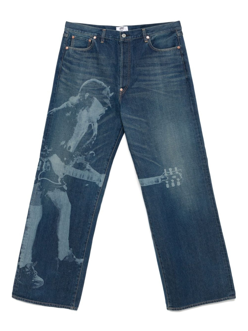 printed jeans 1