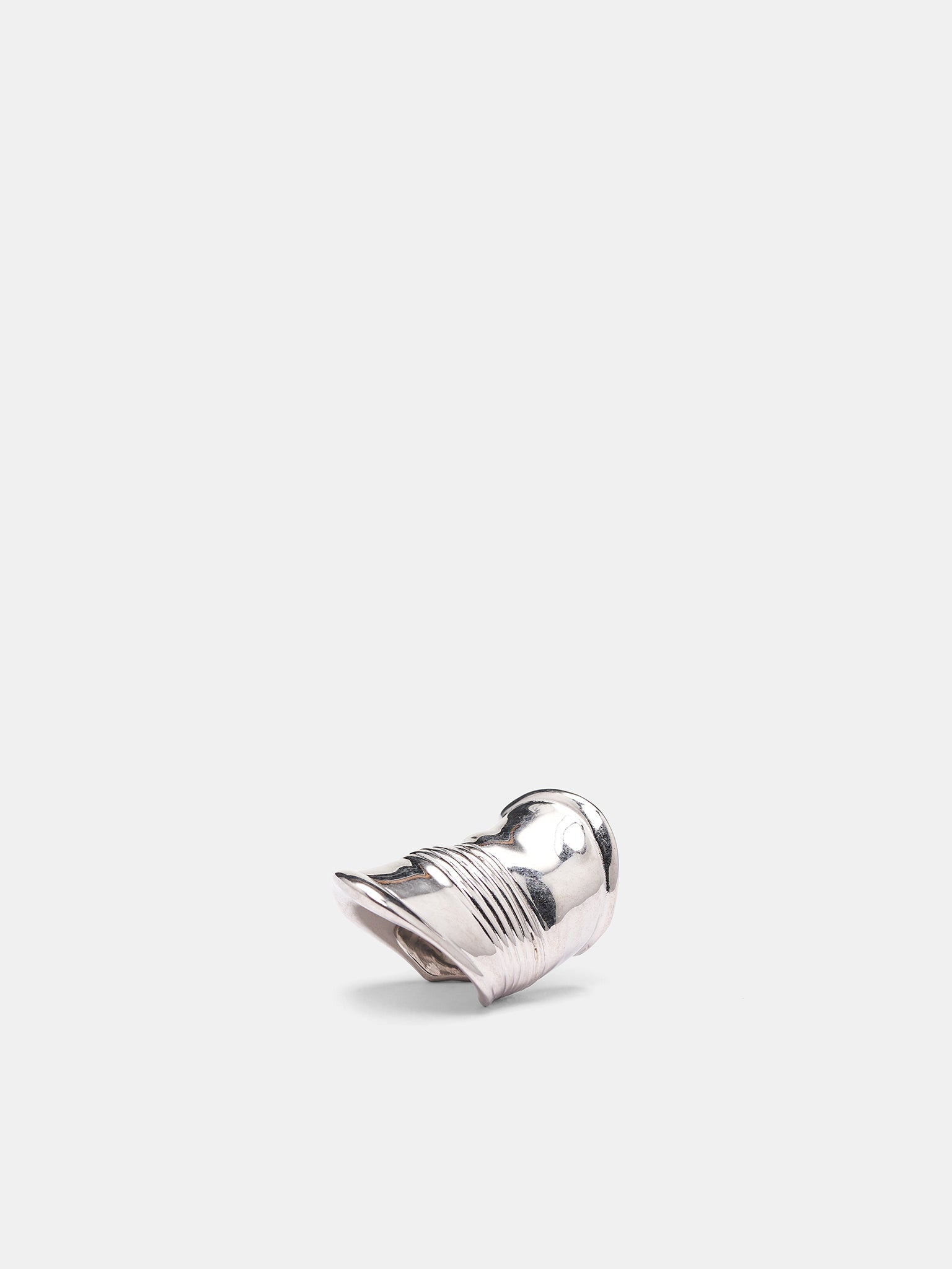 Silver Brass Cutlery Ring - 1