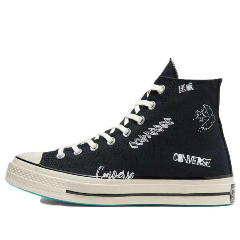 Converse Chuck Taylor All Star 1970s Logo 'Black White' 166486C - 1