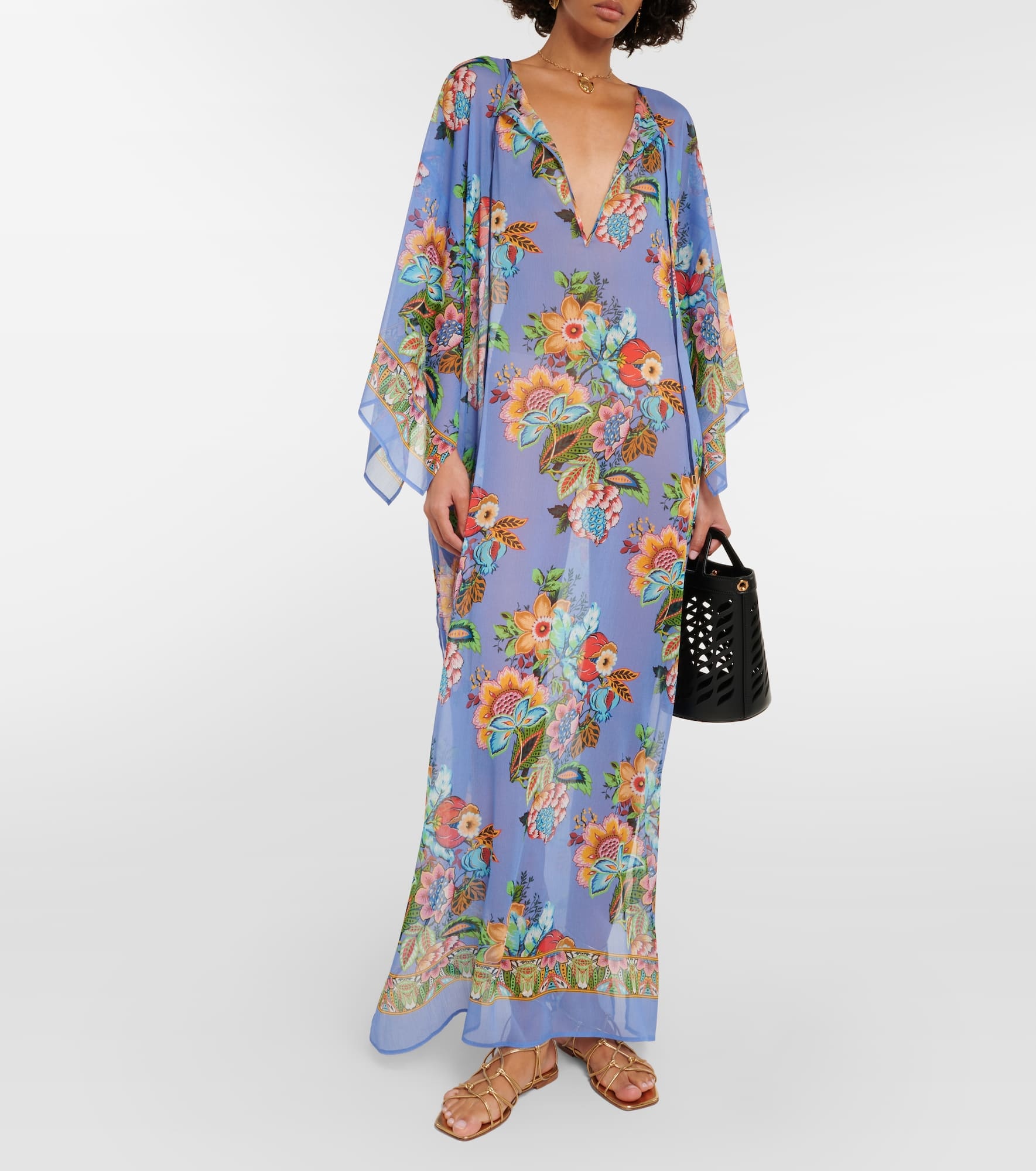 Printed beach cover-up - 2