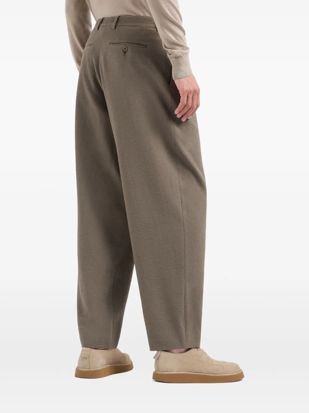PLEAT-DETAIL TROUSERS - 4