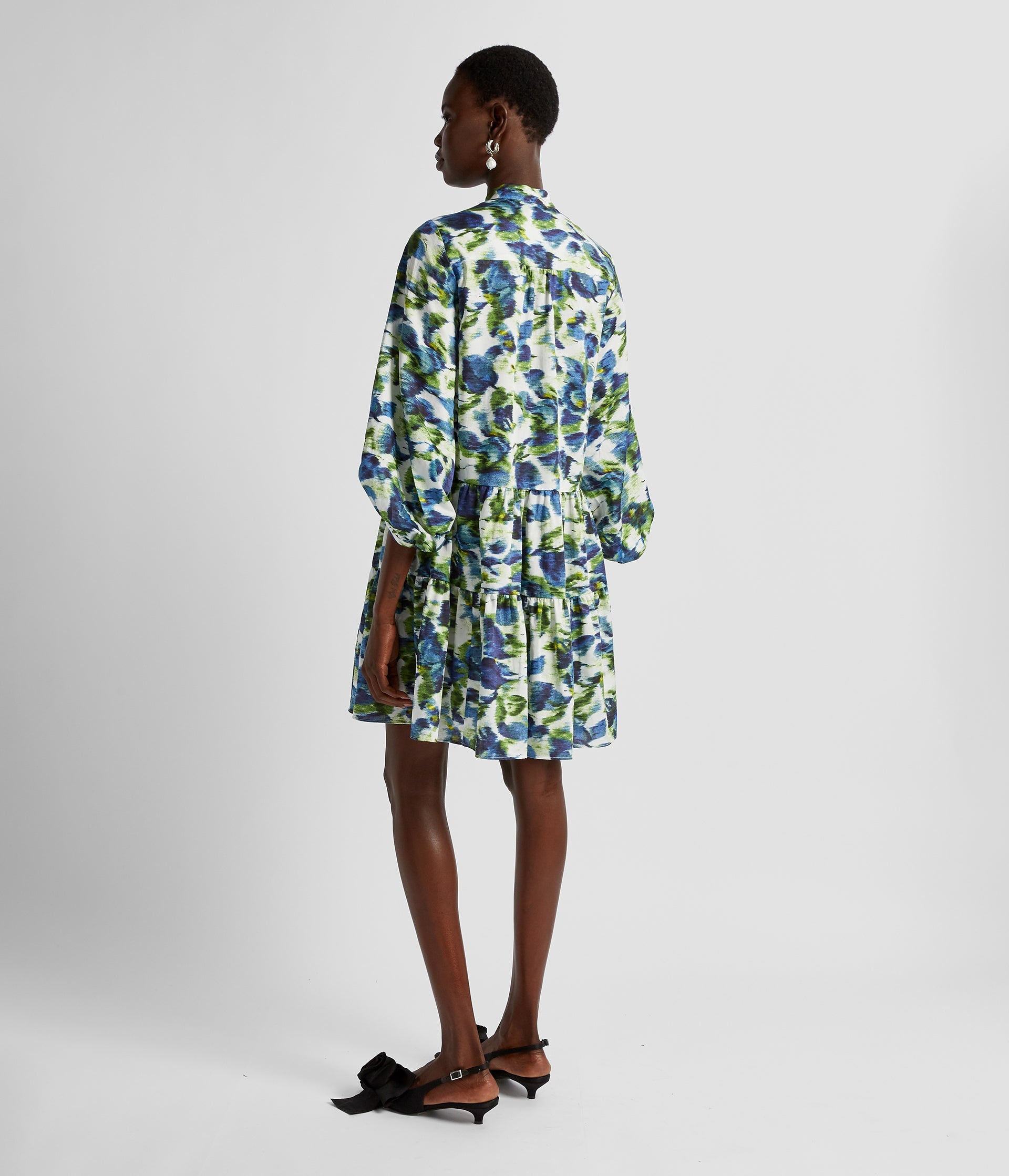 SHORT SLEEVE MINI DRESS - 3