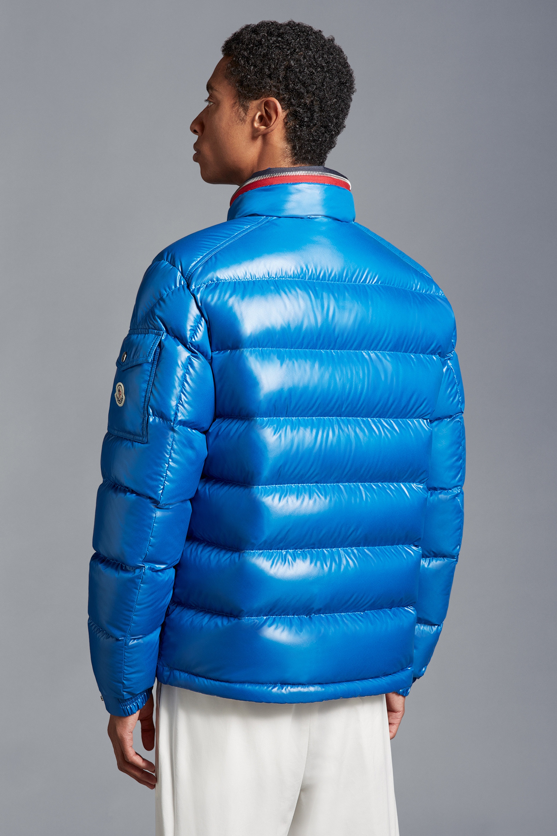 Moncler Bourne Short Down Jacket | REVERSIBLE