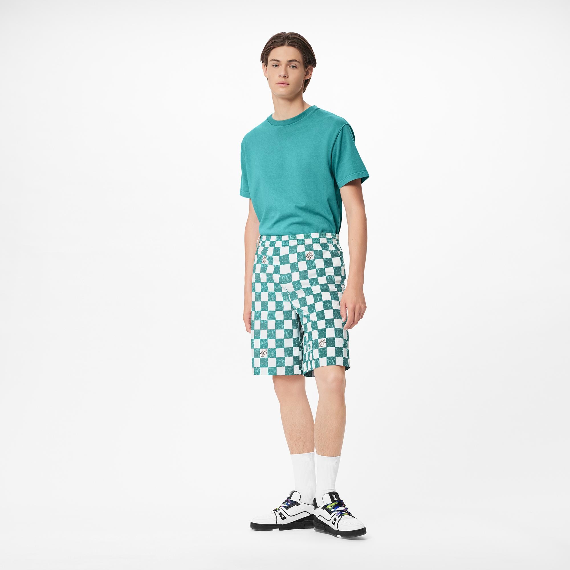 Damier Drawstring Shorts - 2