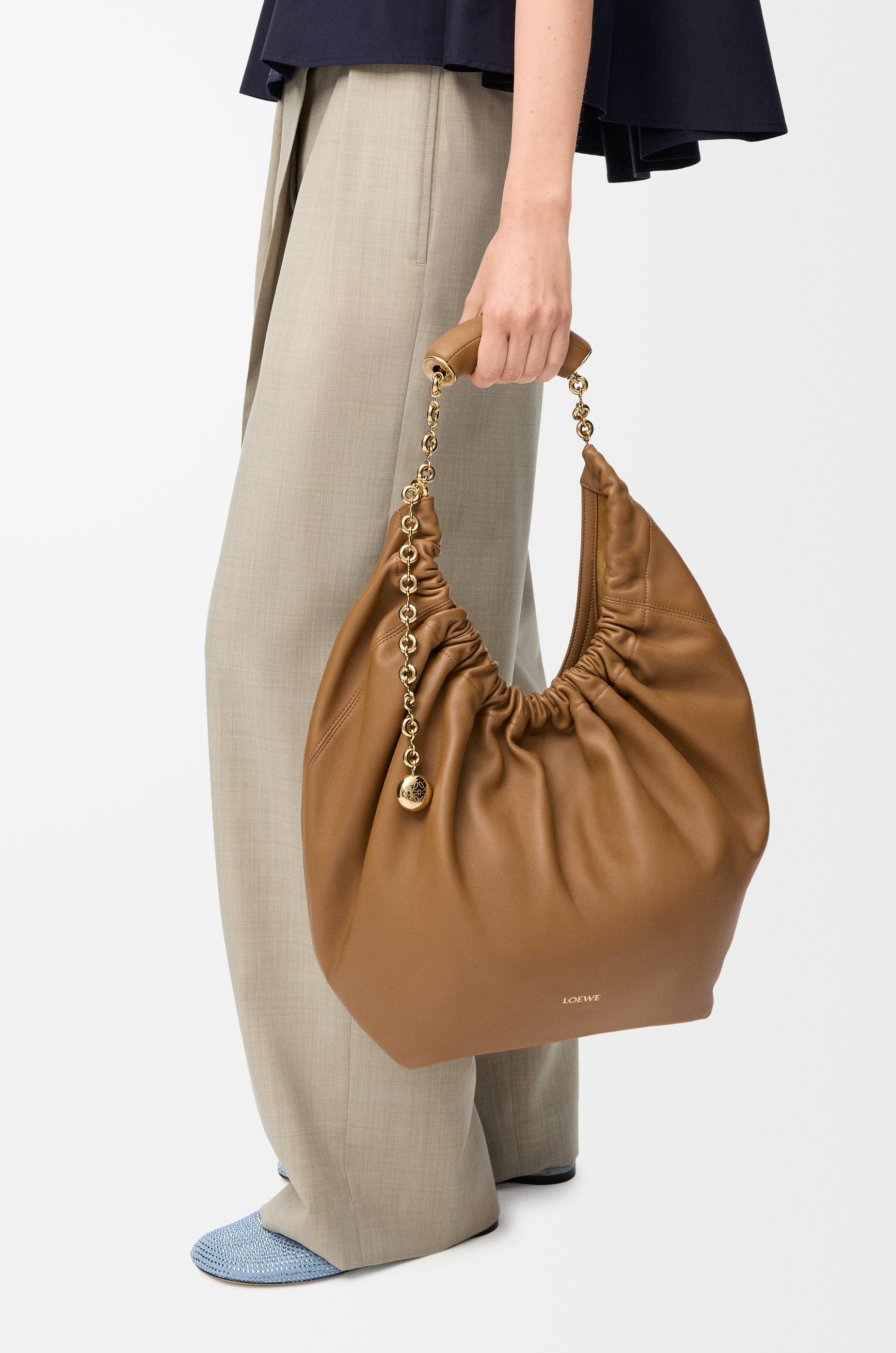 Medium Squeeze bag in nappa lambskin - 3