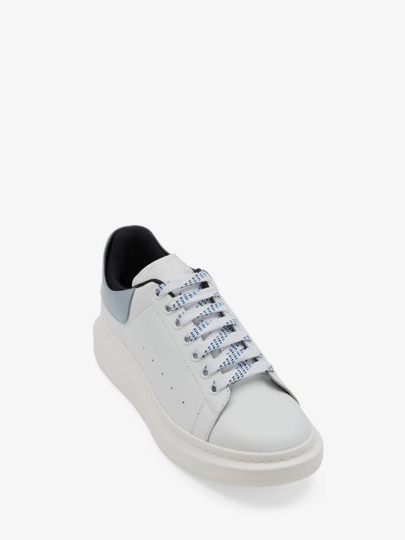 Men's Oversized Sneaker in White/spring Blue - 2