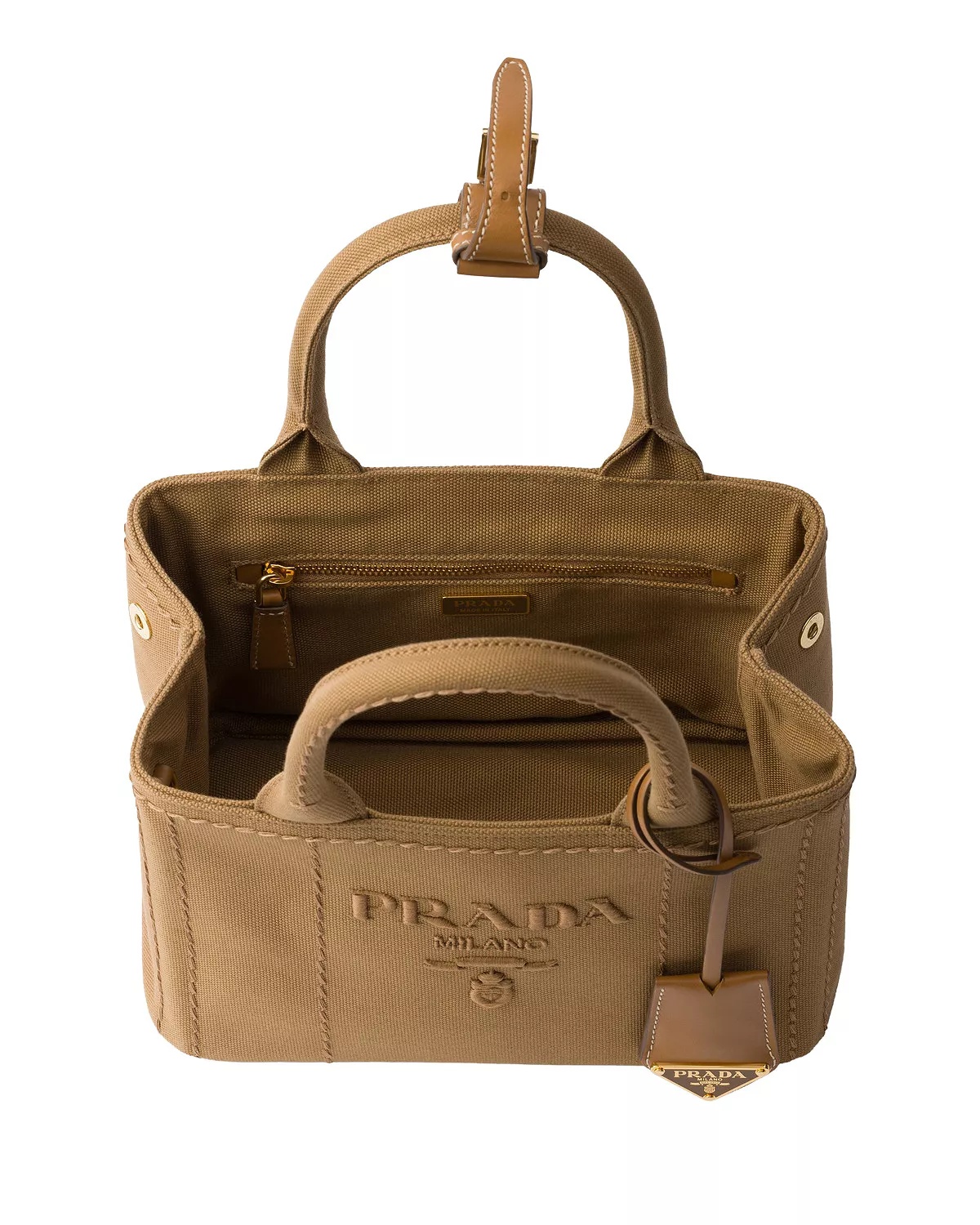Jardiniere Cotton Canvas Mini Handbag - 8