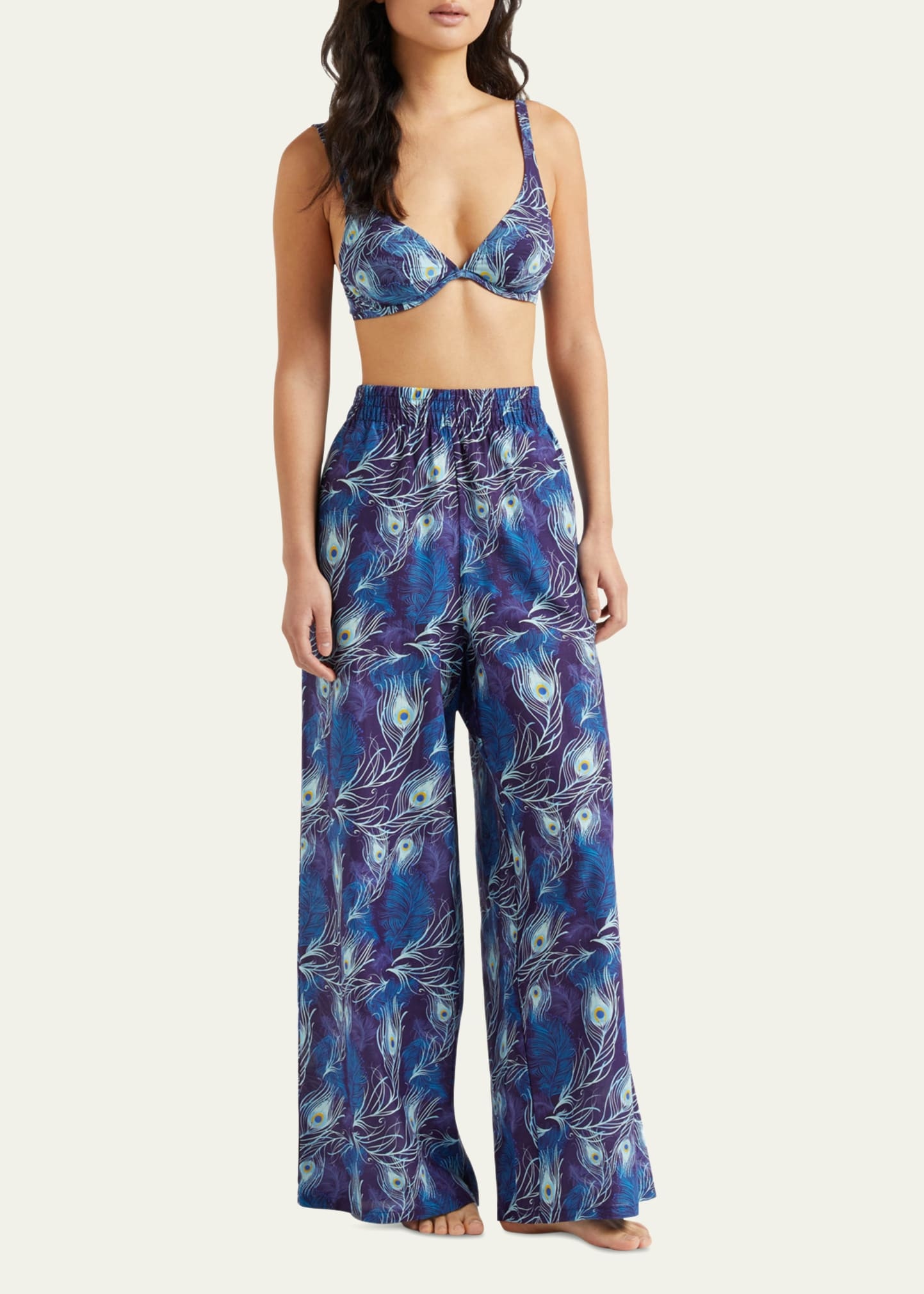 Eyes of the Wind Cotton-Silk Pants - 2
