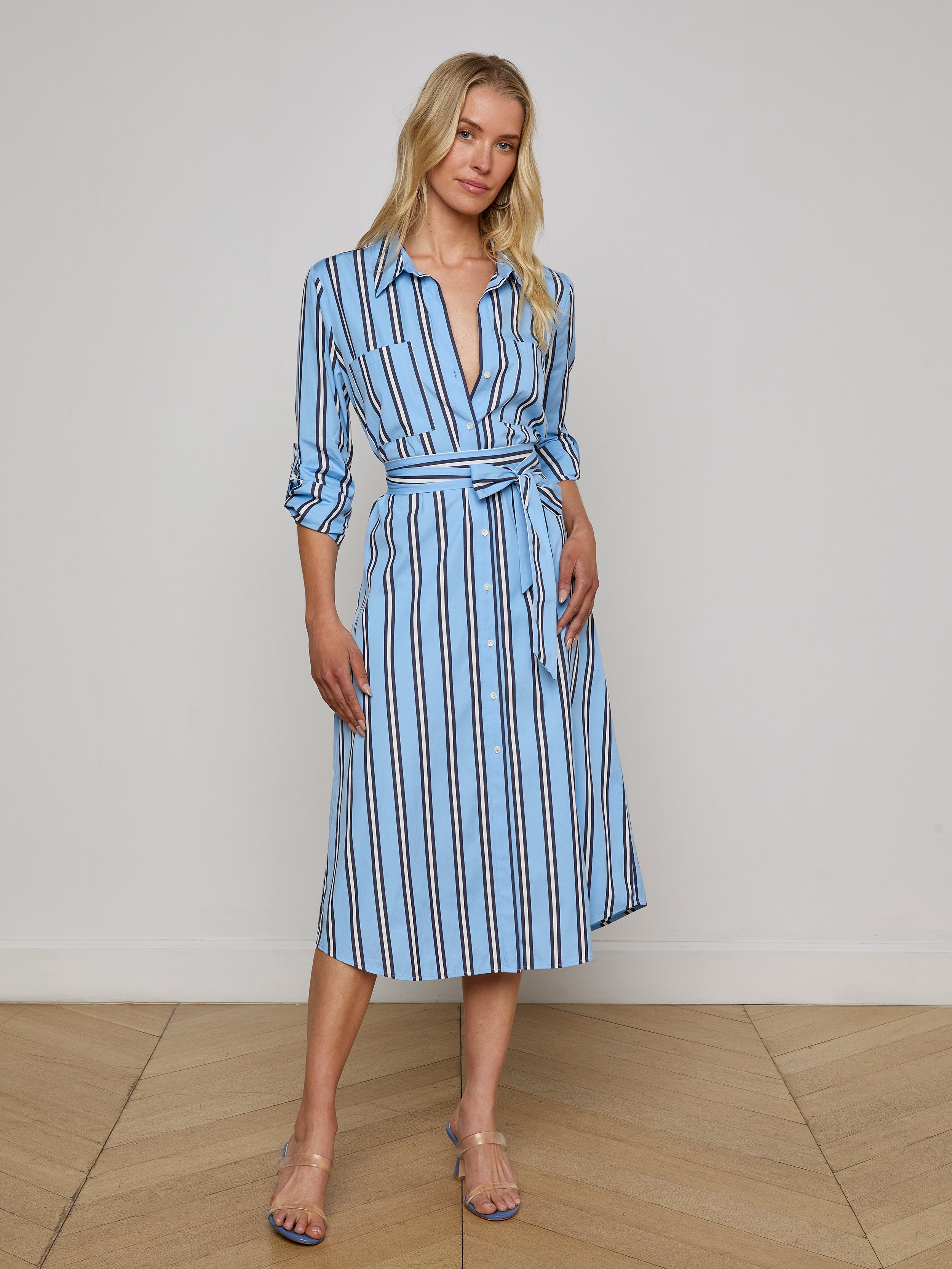 Jubilee Midi Shirt Dress - 2
