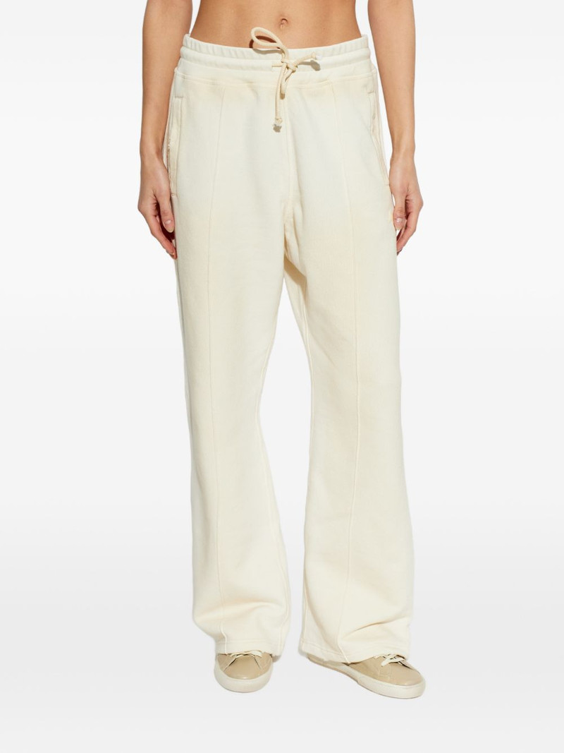 Star sweatpants in white fleece 3