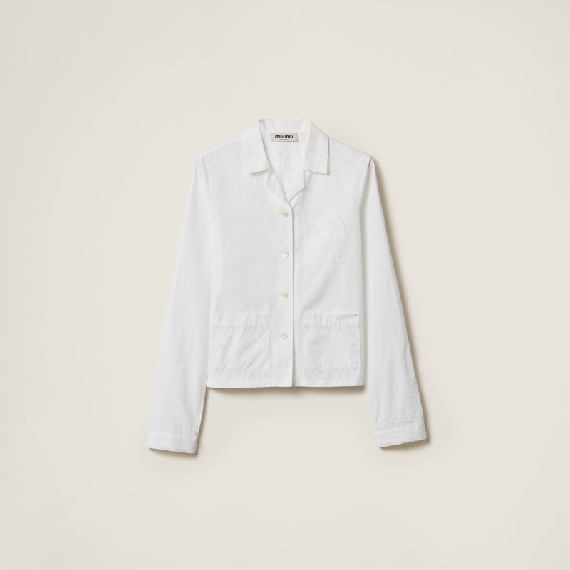 Poplin shirt 1