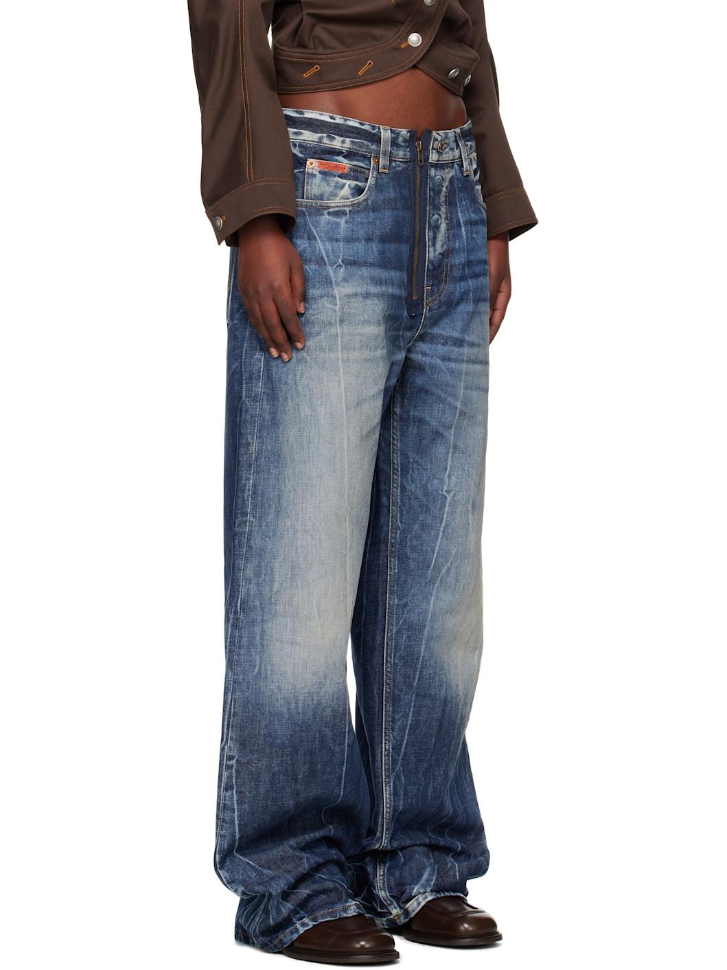 Blue Casual Jeans - 2