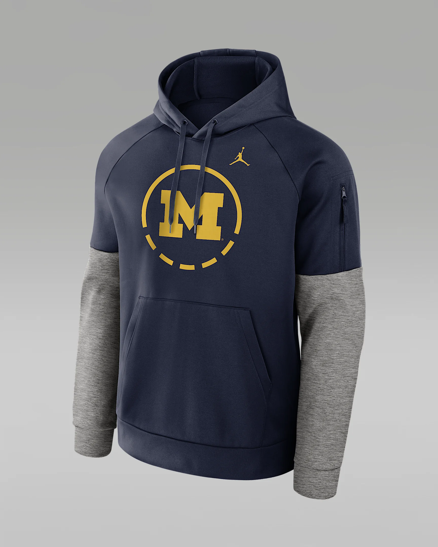 Michigan Primetime Men's Jordan Brand Therma-FIT College Pullover Hoodie - 1