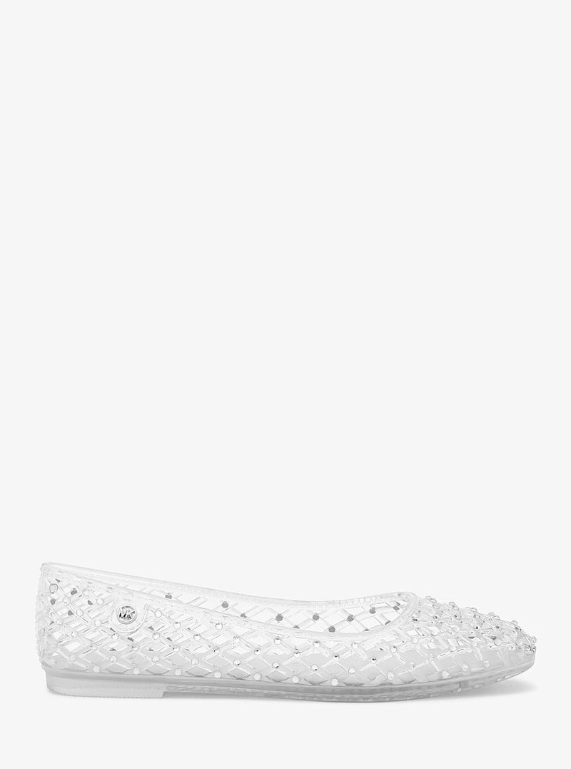MICHAEL KORS Pixie Embellished Jelly Ballet Flat outlook