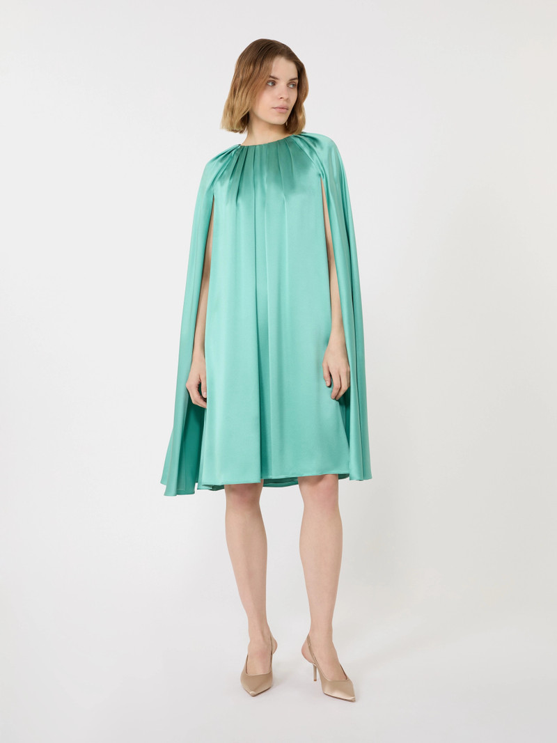 BAUTTA Heavy silk satin dress - WATER 3