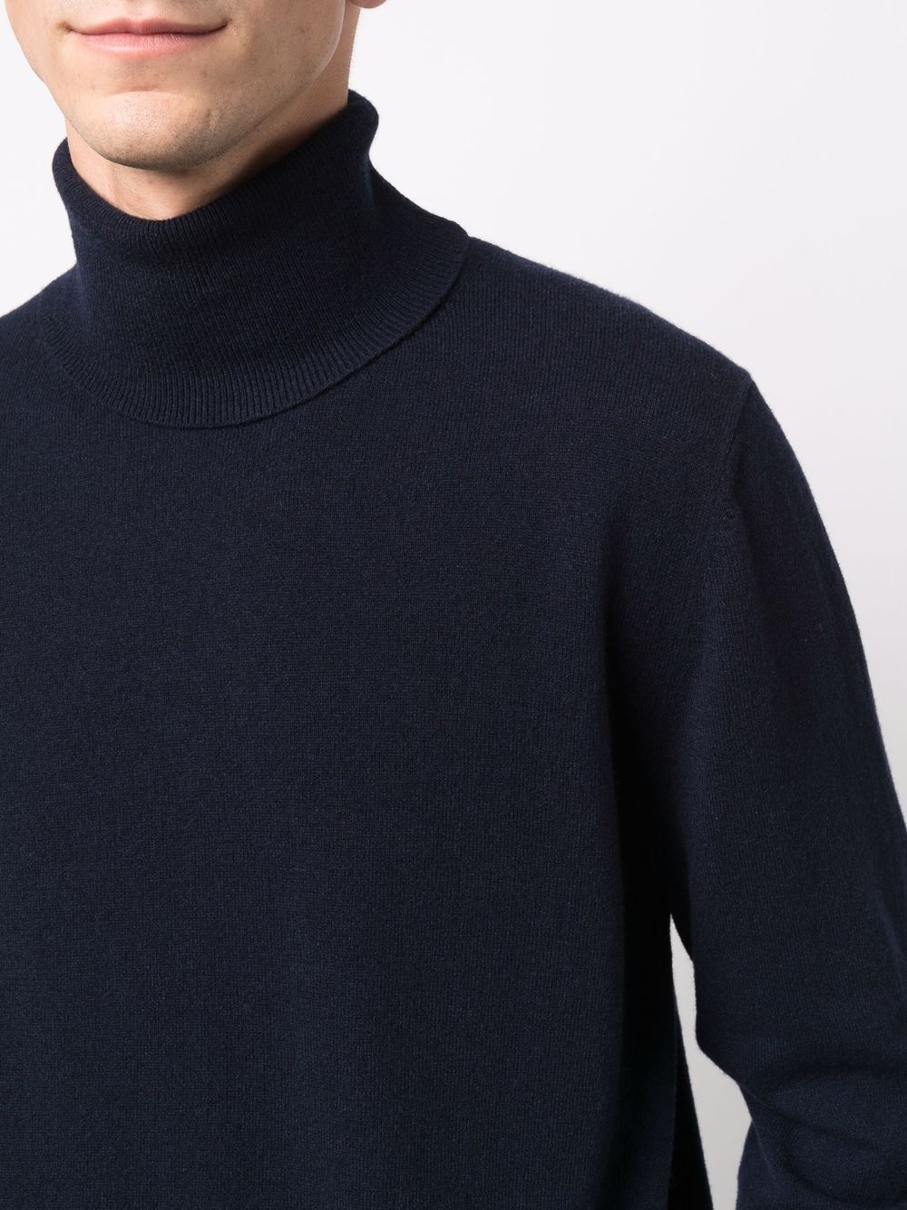 roll-neck cashmere jumper - 5