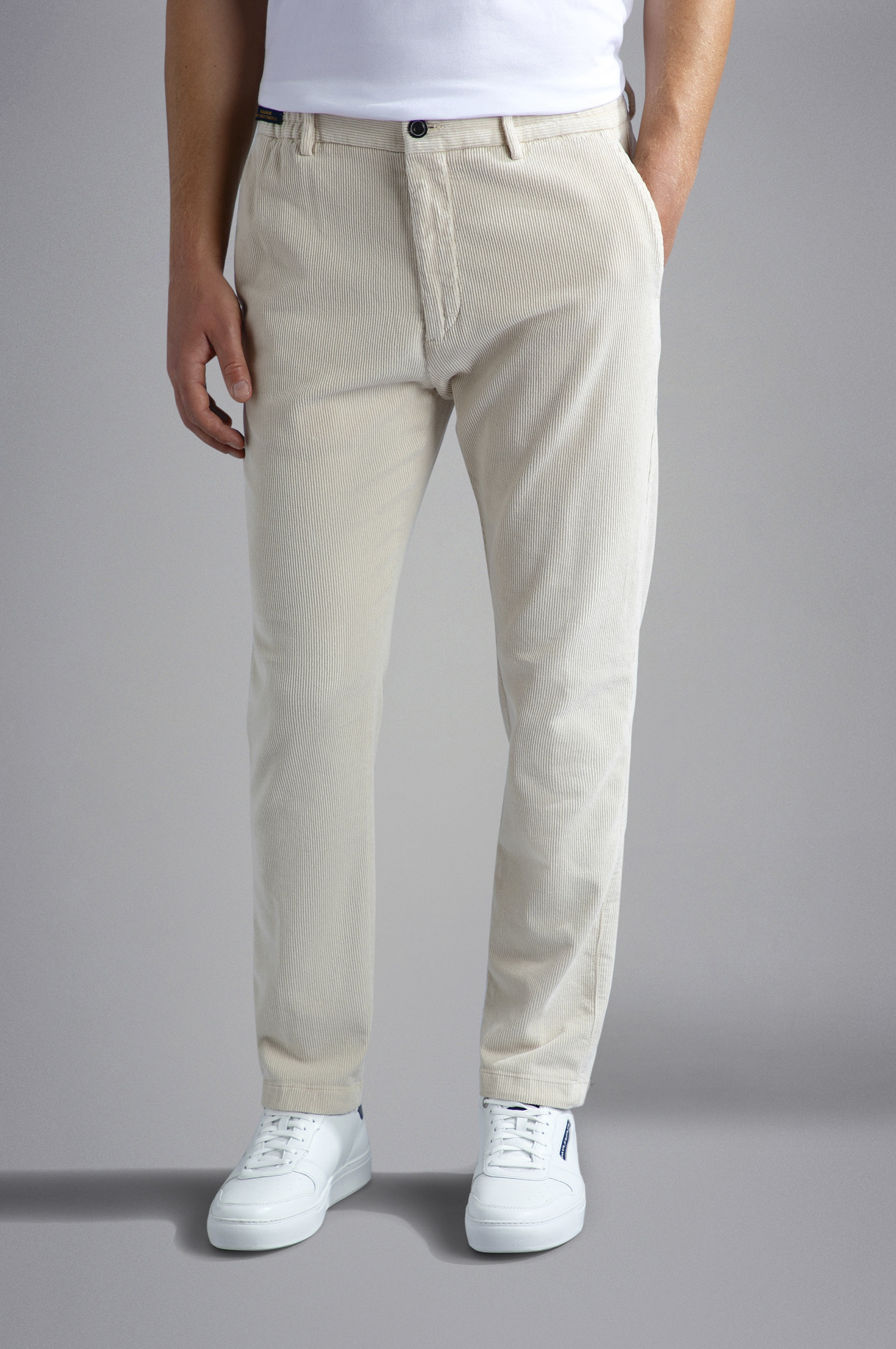 SOFT TOUCH CORDUROY CHINO TROUSERS - 6