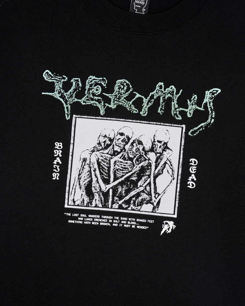 Brain Dead Fantasy Games Vermis Cage T-shirt - Black 3