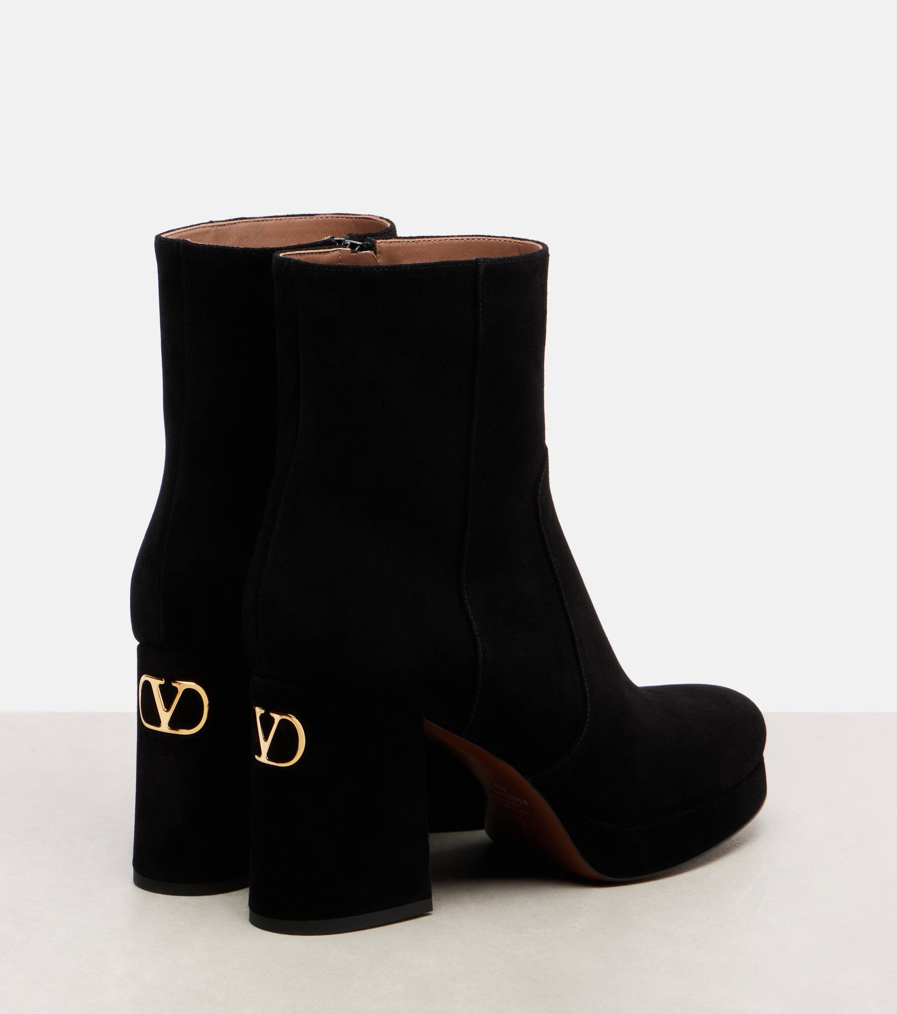 Fawcette suede platform ankle boots - 2