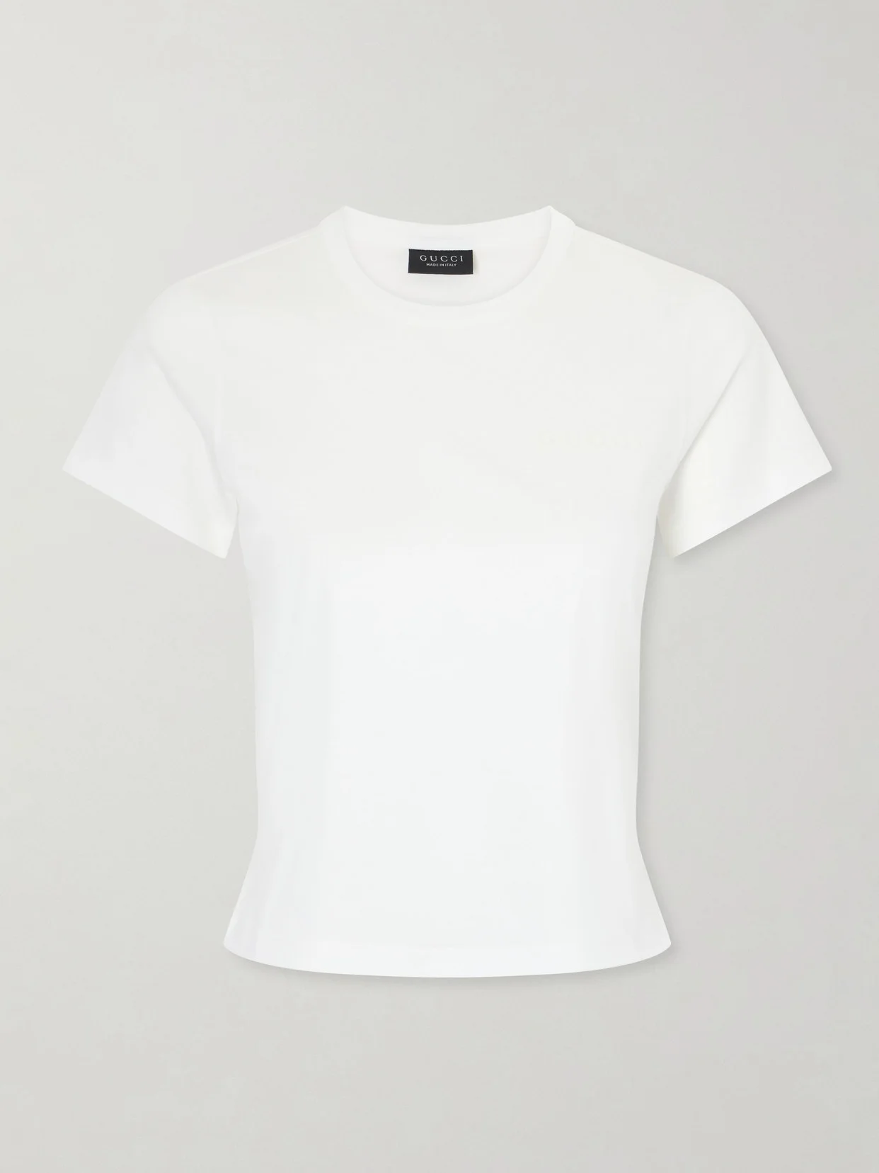 Logo-embroidered Cotton T-shirt - 1