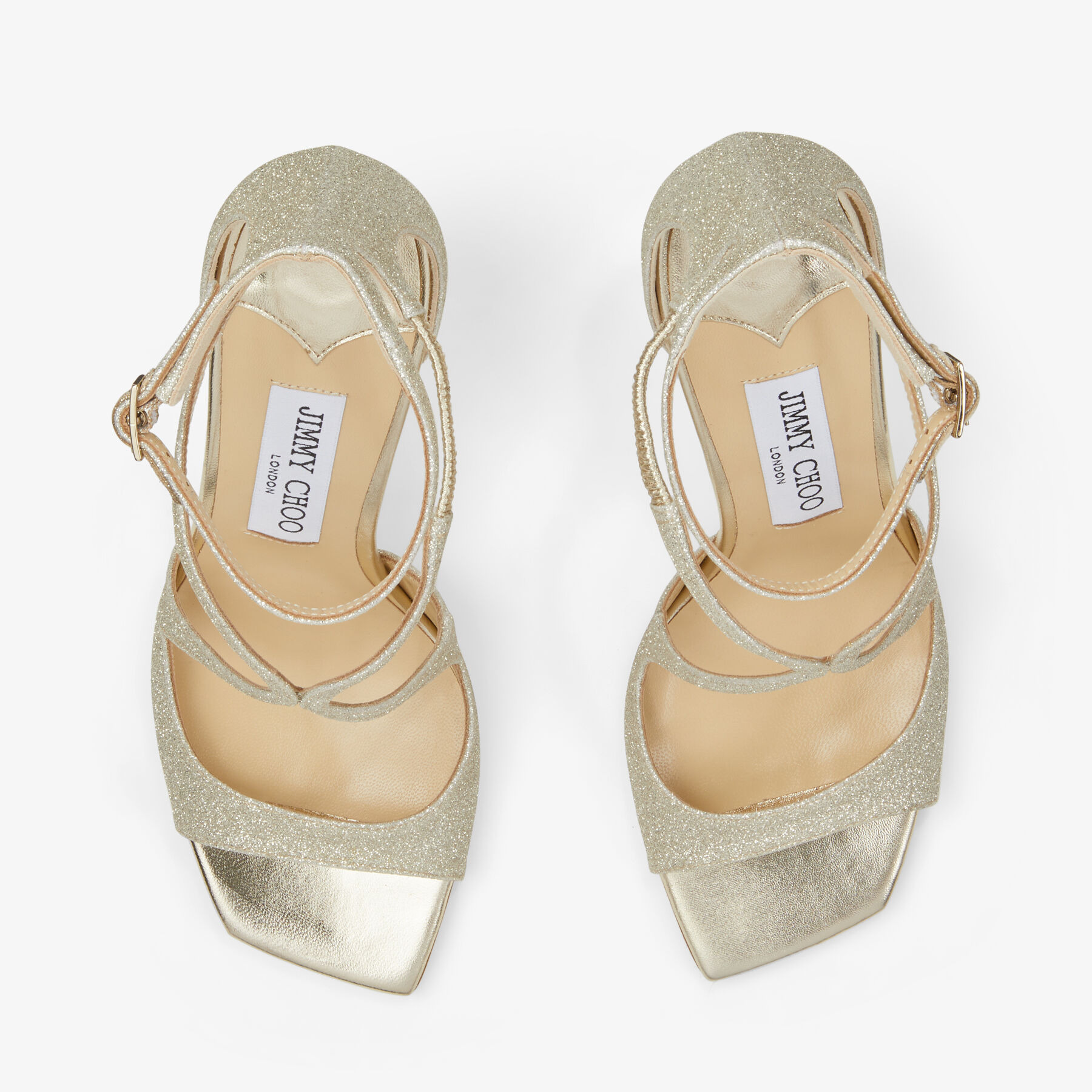 Azia 95
Platinum Ice Dusty Glitter Sandals - 4