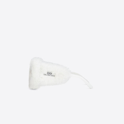 BALENCIAGA Women's Fluffy Cat Fashion Accessory  in White outlook