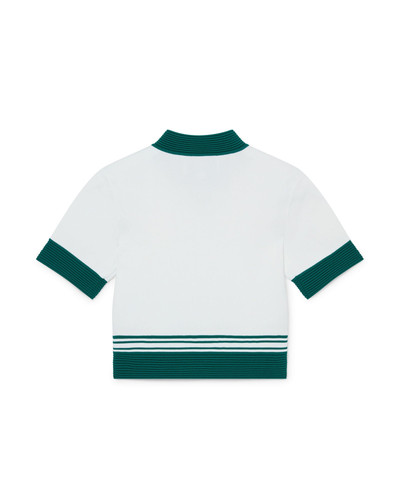 CASABLANCA Draped Tennis Top outlook