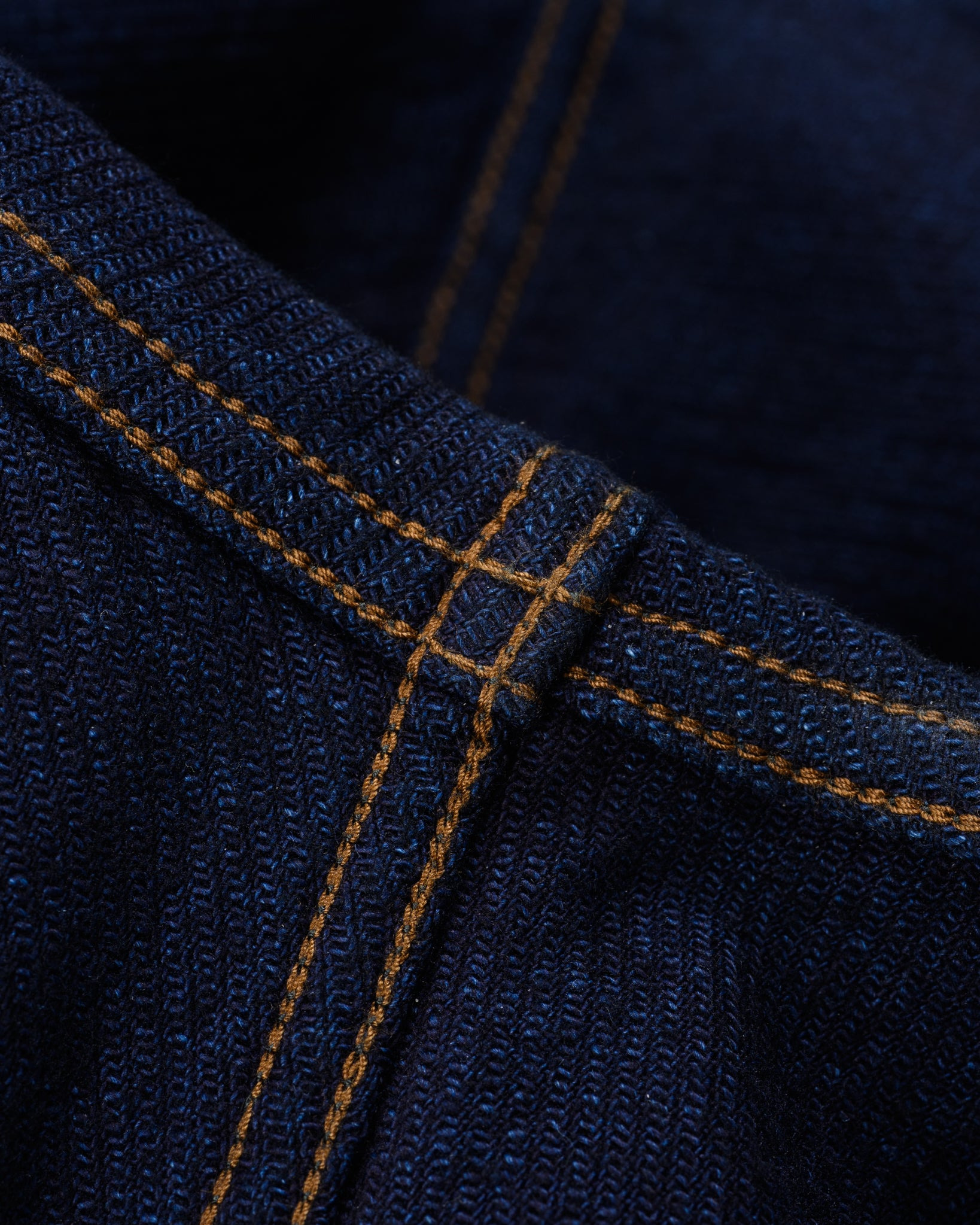 IHSH-208-IND Kersey Western Shirt - Indigo - 8