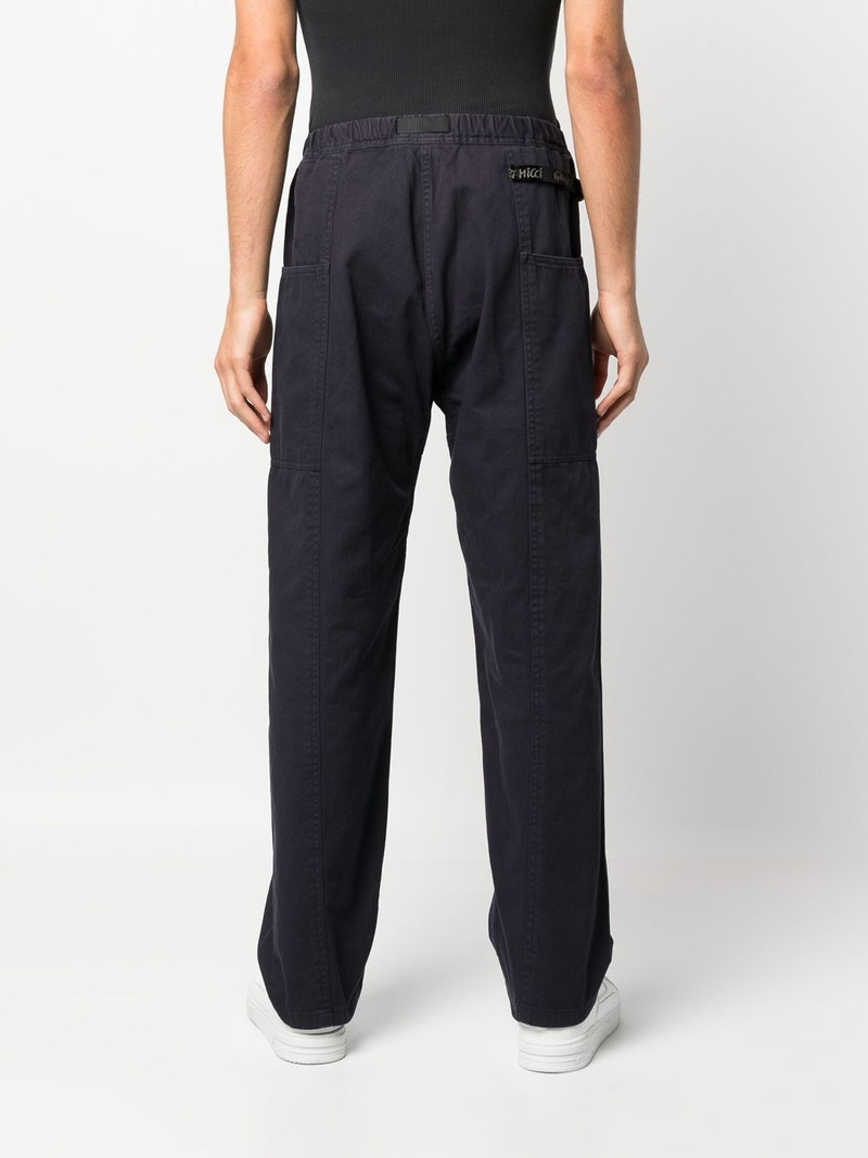 belted straight-leg trousers 4