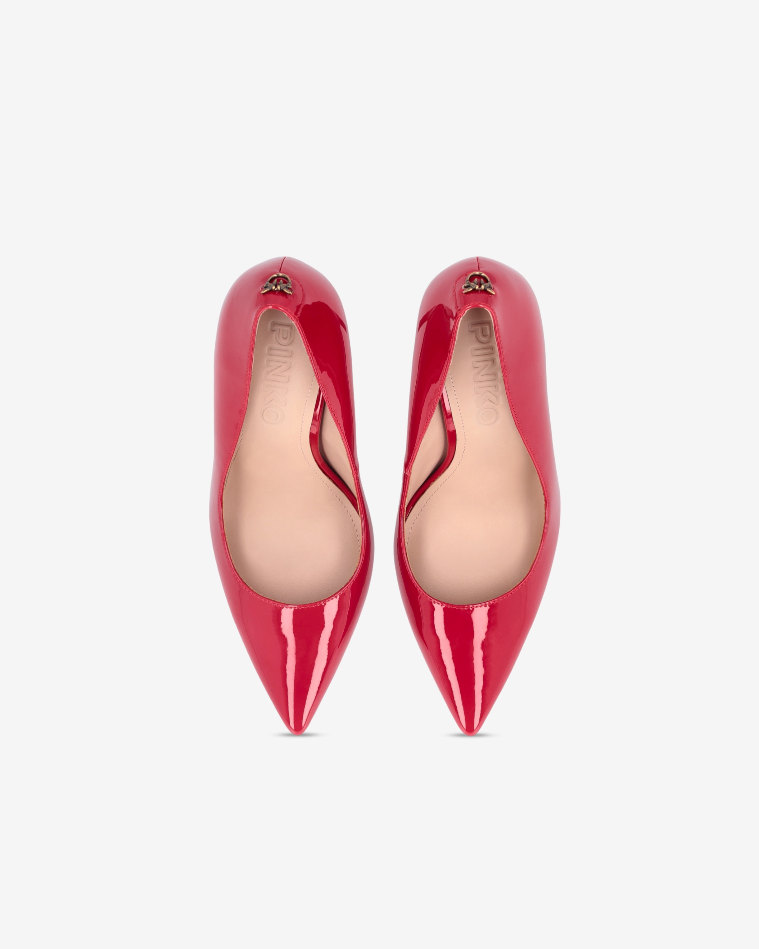 SHINY HEELED PUMPS - 8
