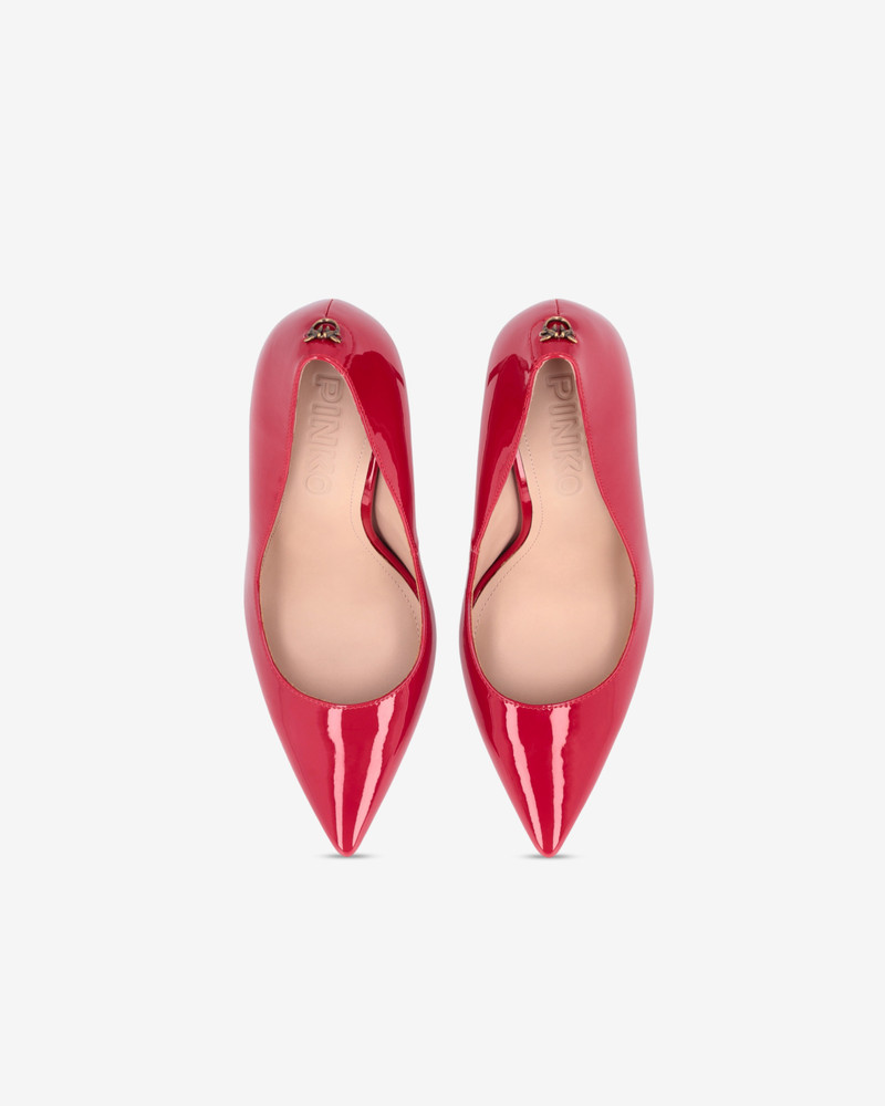 SHINY HEELED PUMPS 8