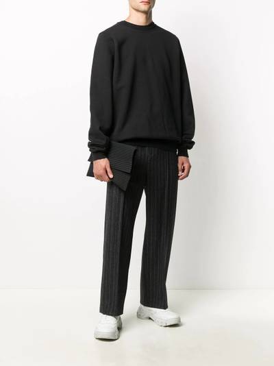 Rick Owens DRKSHDW oversized zipped sweatshirt outlook