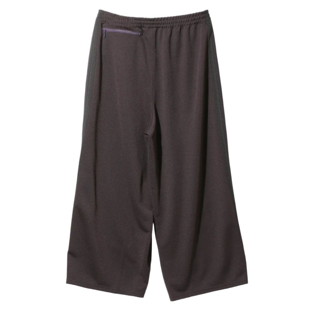 H.D.	TRACK PANTS -	POLY SMOOTH (DARK PURPLE) - 2