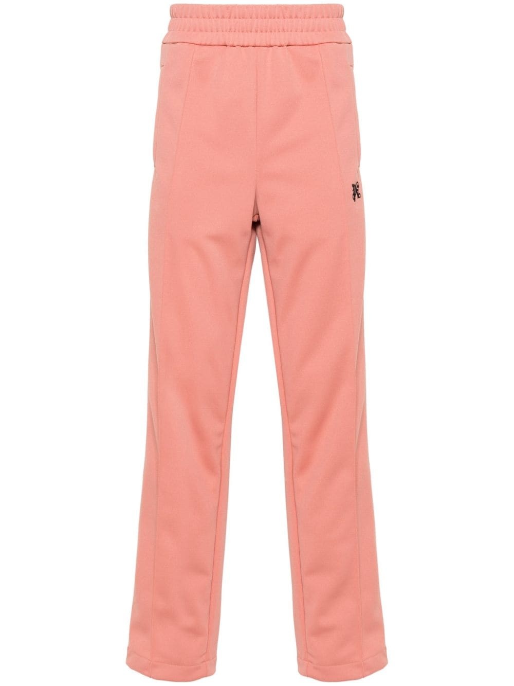logo-embroidered track pants - 1