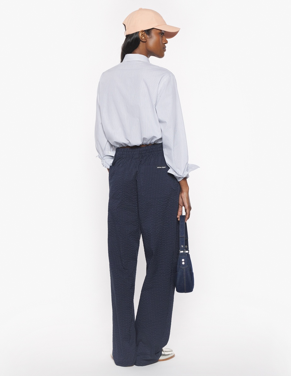 DRAWSTRING CROPPED SHIRT - 5