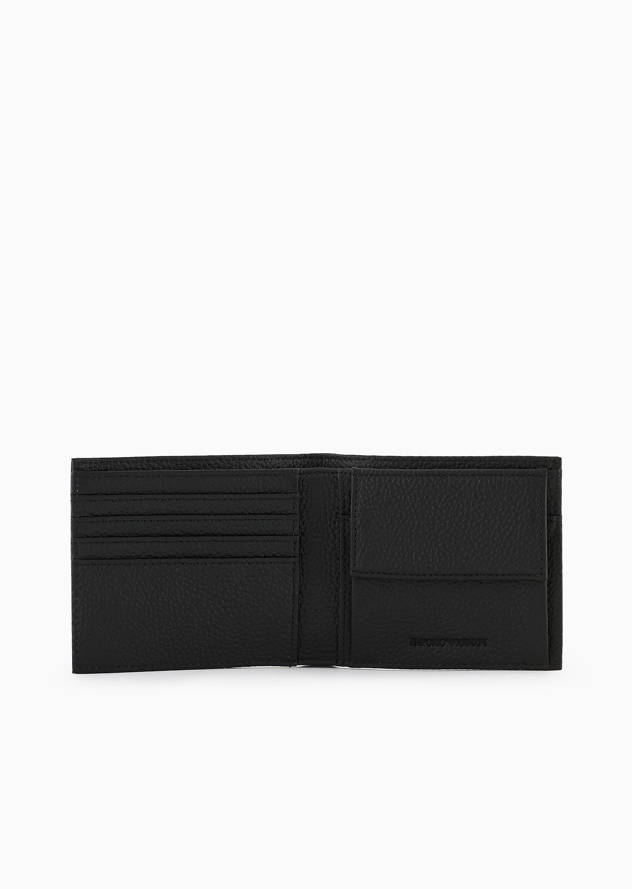 Gift box with leather wallet and belt with all-over embossed eagle - 4