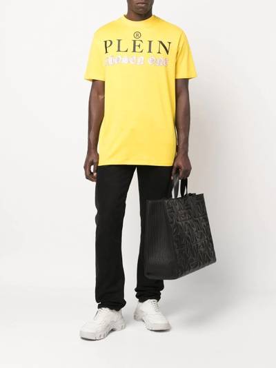 PHILIPP PLEIN logo-print detail T-shirt outlook