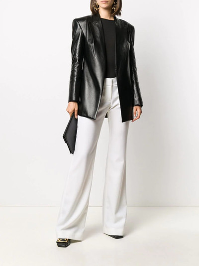 Balmain mid-rise flared trousers outlook