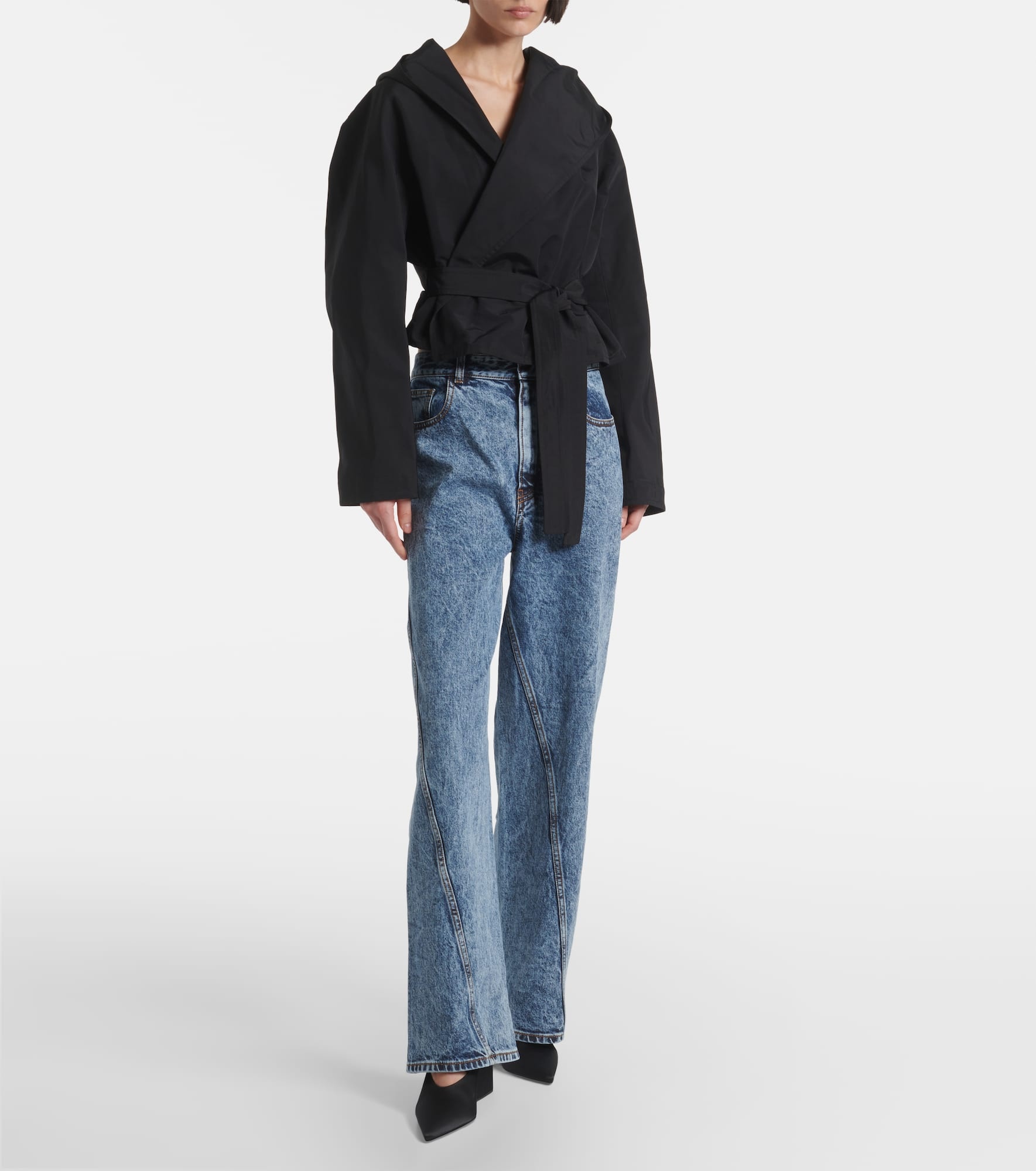 Hooded wrap jacket - 2