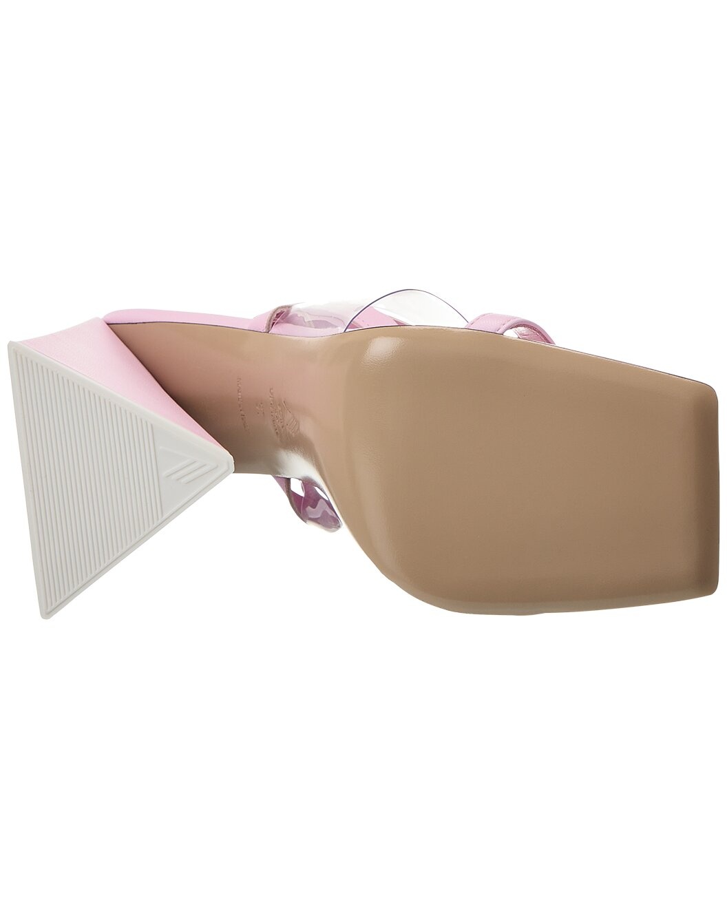 The Attico Isa Vinyl & Leather Sandal - 4
