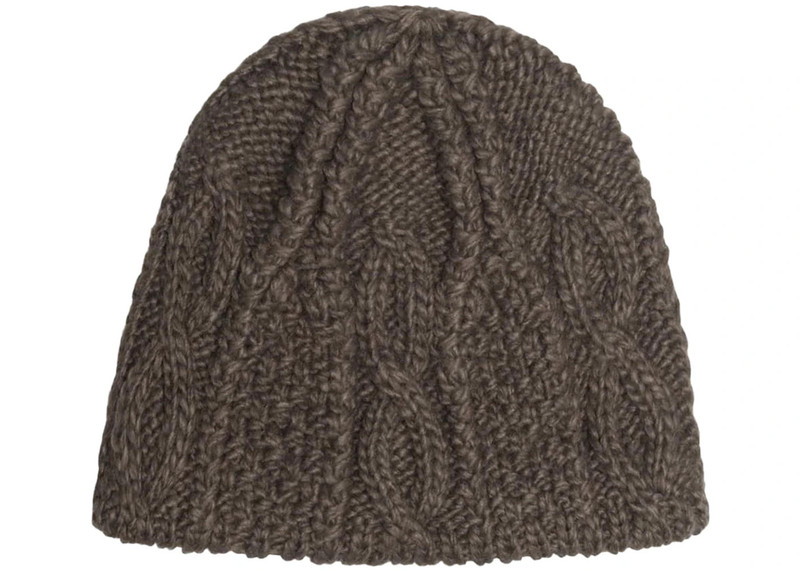 Stüssy Stussy Cable Knit Skullcap Brown outlook