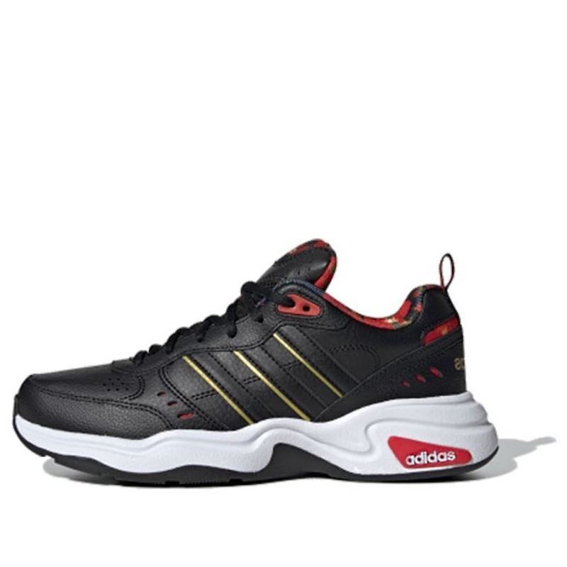 (WMNS) adidas 네오 과즙 CNY 검정/빨강 FW9237 - 1