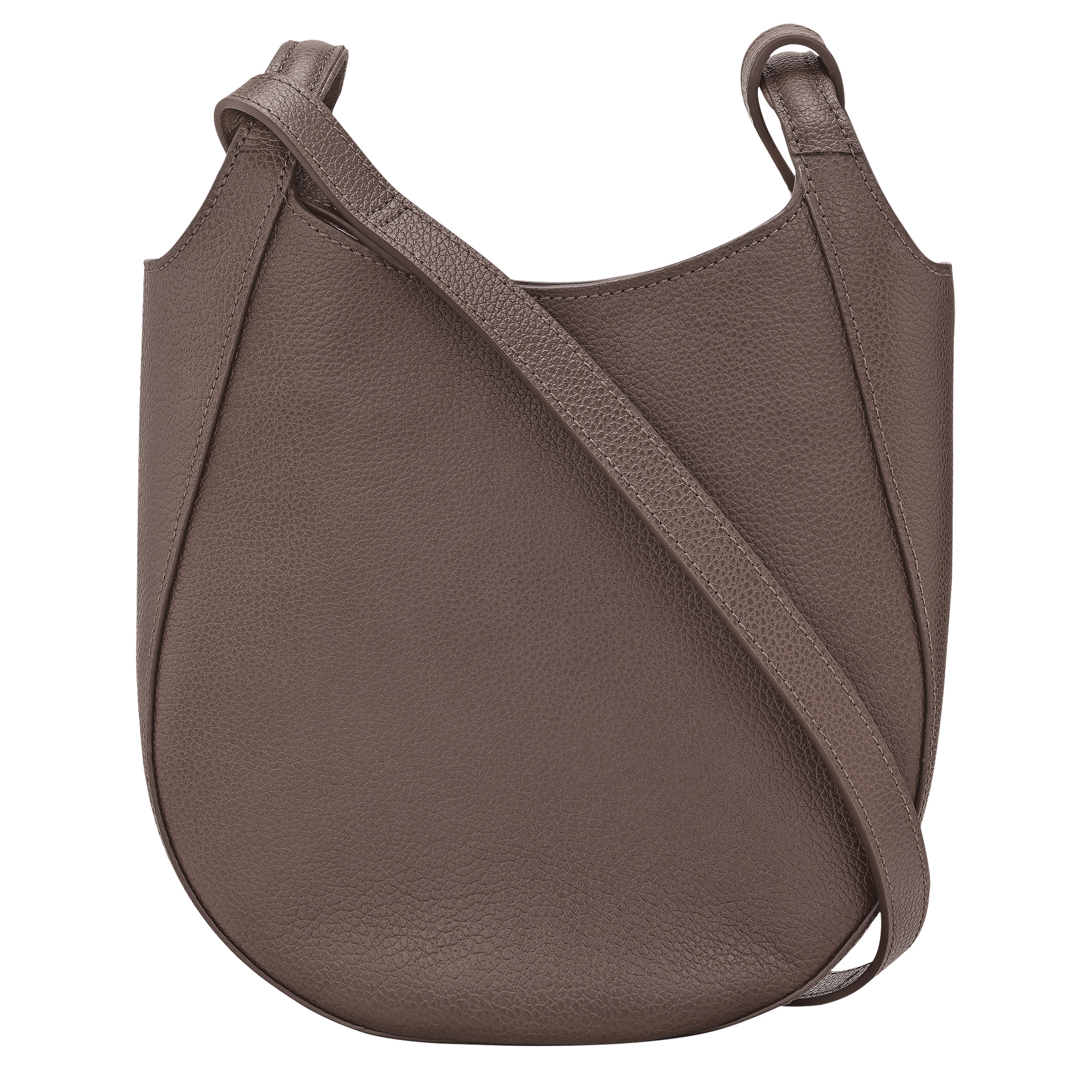 Le Foulonné S Crossbody bag Taupe - Leather - 4