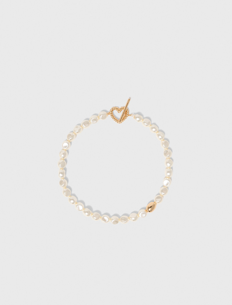 maje Pearl choker necklace outlook