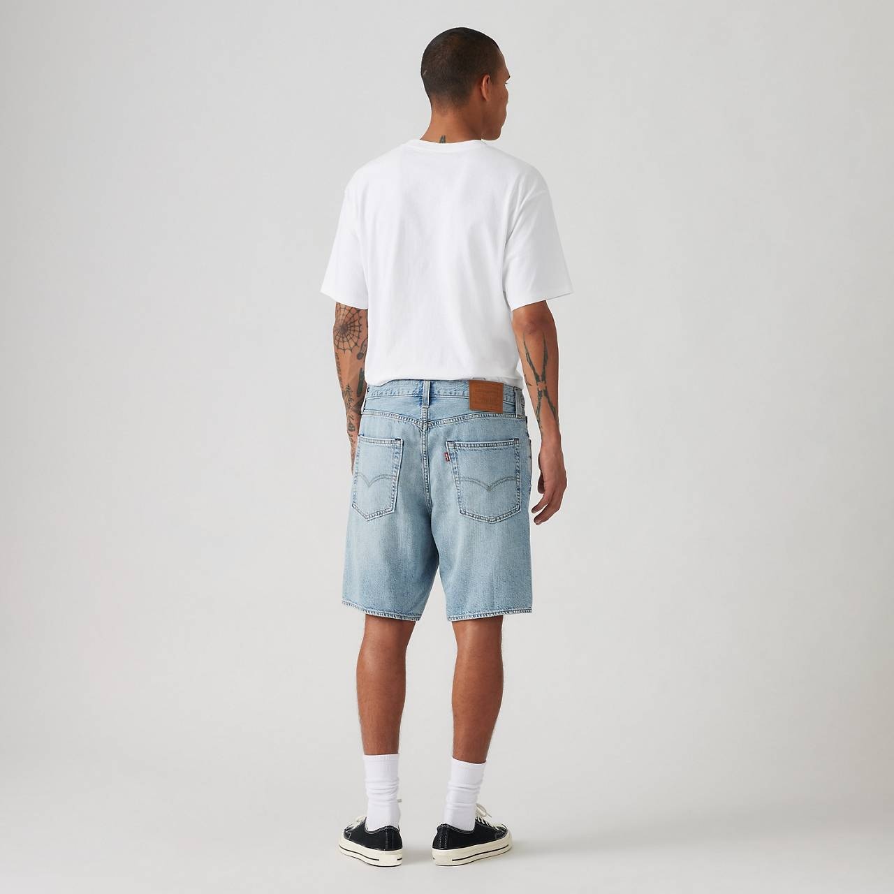 468 STAY LOOSE 9" LINEN+ DENIM MEN'S SHORTS - 5