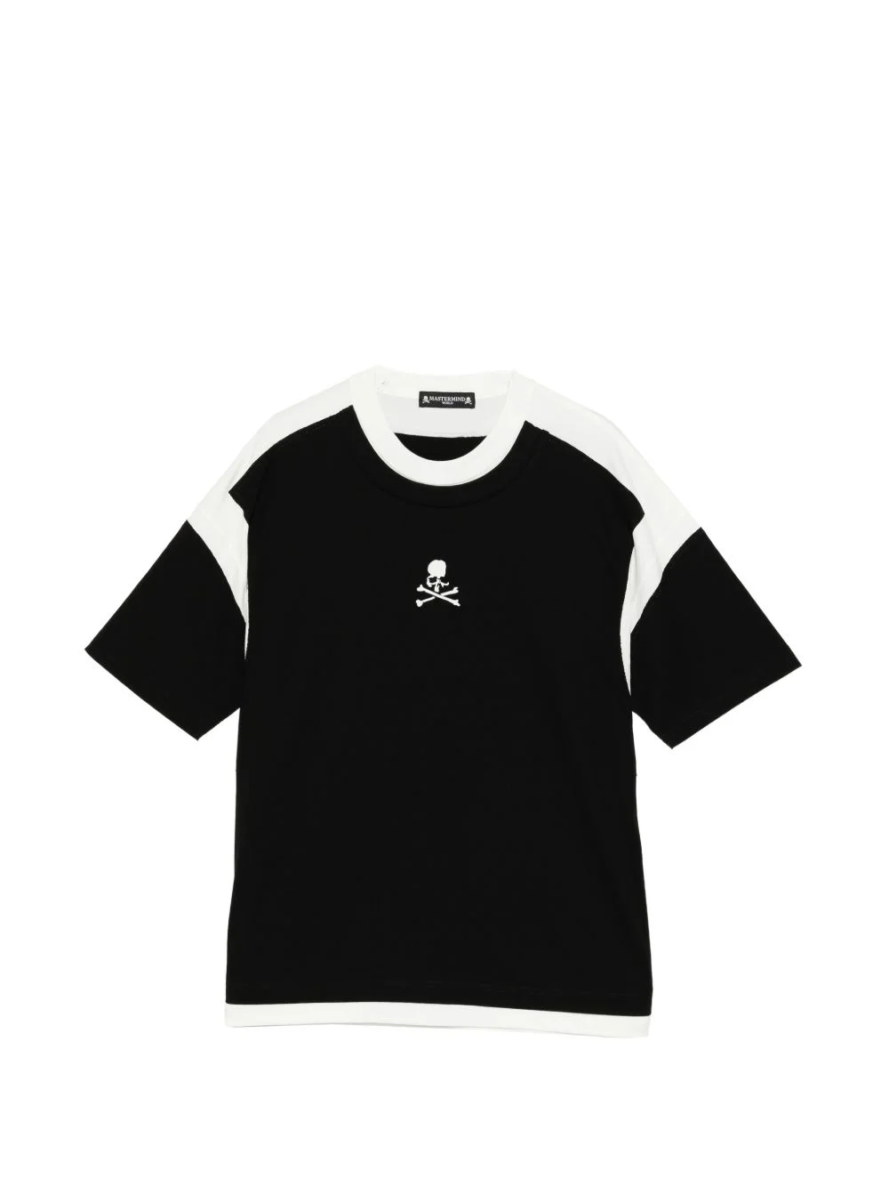 skull-print T-shirt - 1