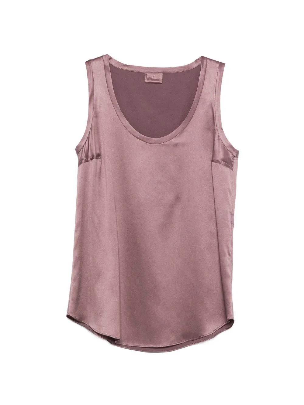 stretch silk satin camisole - 1