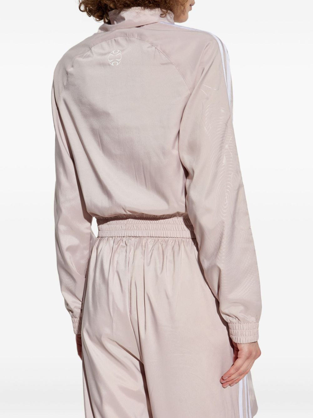 three-stripe cropped track jacket - 4