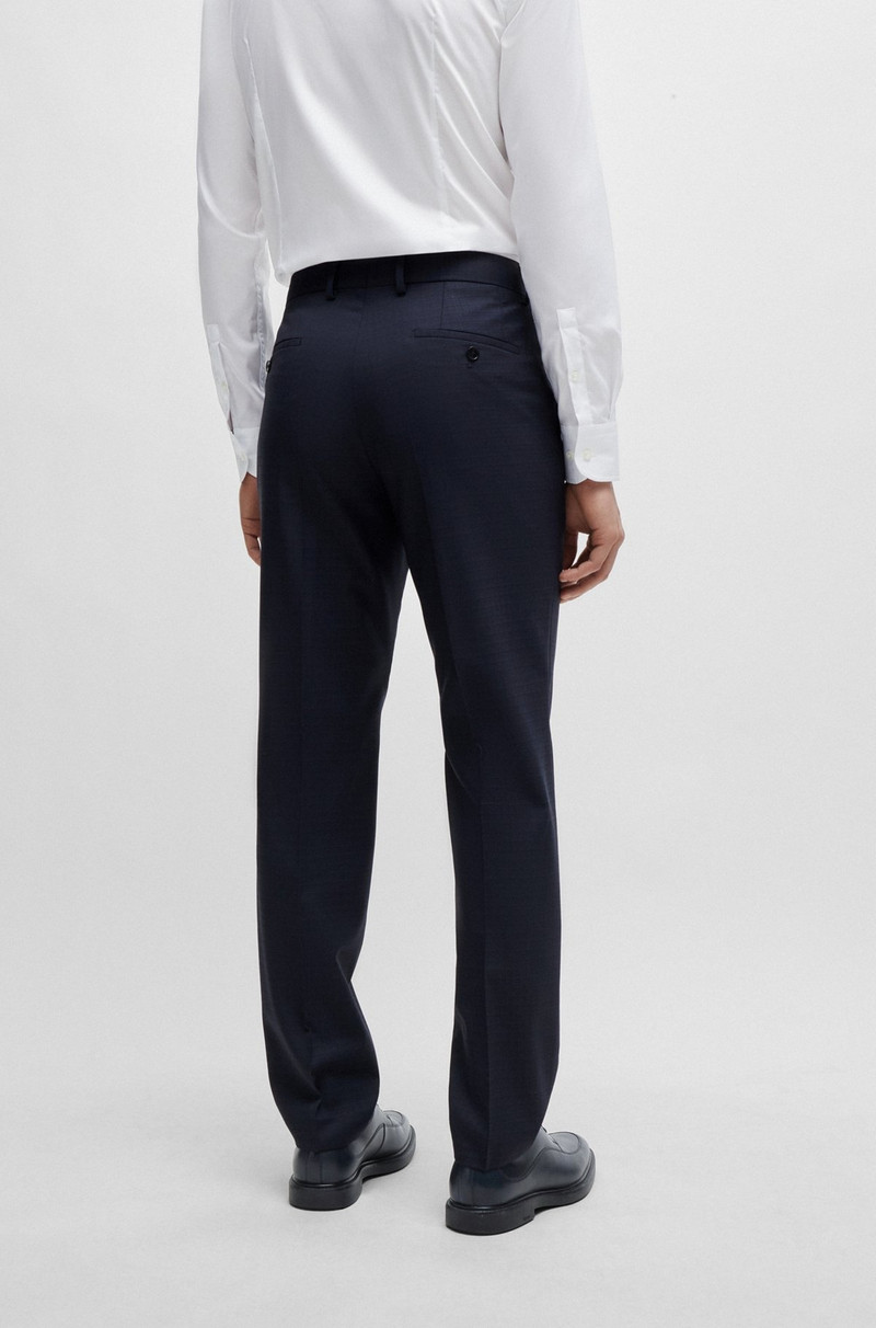 SLIM-FIT SUIT IN PATTERNED STRETCH WOOL 8